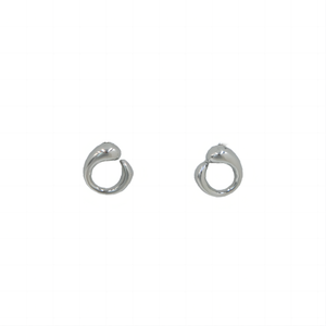 ต่างหูแบบห่วงสแตนเลส 316L ชุบทอง PVD ทนทาน แฟชั่นทันสมัย - Product Image 1