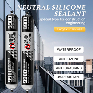 Scellant structurel en silicone neutre professionnel à 1 composant 9900, adhésif 9900 - Livraison rapide - Product Image 1