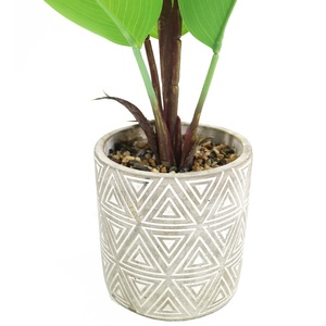 <span class=keywords><strong>Planta</strong></span> Artificial en Maceta de 71 cm de Altura, <span class=keywords><strong>Planta</strong></span> de <span class=keywords><strong>Canna</strong></span> para Decoración de Interiores, Hogar y Cafetería - Product Image 4