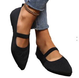 <span class=keywords><strong>Scarpe</strong></span> basse da donna <span class=keywords><strong>con</strong></span> lacci, punta affusolata, tacco a <span class=keywords><strong>zeppa</strong></span> basso e comodo supporto plantare, adatte alle donne. - Product Image 5