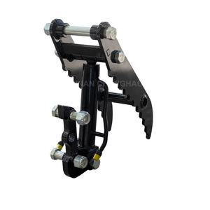 China Mini Excavadora Accesorio Rake Ripper Auger Taladro Pulgar Cubo Acoplador rápido - Product Image 4