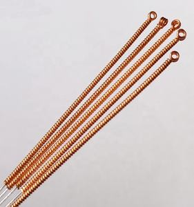 500 pezzi agujas de acupuntura aghi per agopuntura all'ingrosso con manico in rame a secco - Product Image 6