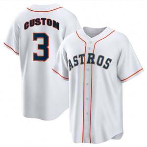 La mejor calidad personalizado su nombre Logo hombres jóvenes mujeres <span class=keywords><strong>Astros</strong></span> estilo ciudad conectar Stitch bordado American <span class=keywords><strong>Baseball</strong></span> Jersey - Product Image 2