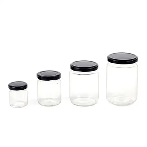 100ml / 150ml / 200ml <strong>Small</strong> Round Glass <strong>Jam</strong> <strong>Jars</strong> Glass With Lid Storage Pickles <strong>Jar</strong> for Food - Product Image 1