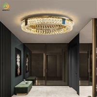 JYLIGHTING Offre Spéciale – plafonnier rond en cristal de haute qualité, design moderne et luxueux
