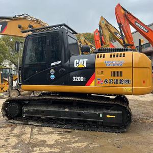 Excavadora CAT 320D de 20 toneladas usada por 2022 años, maquinaria de ingeniería de construcción barata, máquina japonesa de segunda mano, excavadoras usadas - Product Image 2