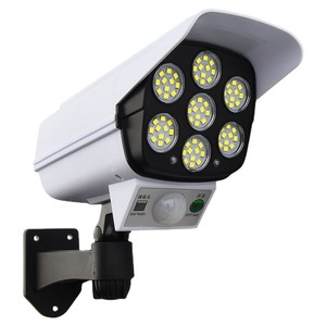 Solar Powered Outdoor Surveillance <b>Light</b> <b>Led</b> <b>Sensor</b> Control Waterproof Wall <b>Light</b> For Courtyard Security - Product Image 1