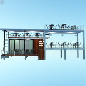 Flatpack Conteneur Café Café à guichet unique <span class=keywords><strong>Dessert</strong></span> Boutique Pub avec Terrasse Sur Le Toit en Angleterre - Product Image 2