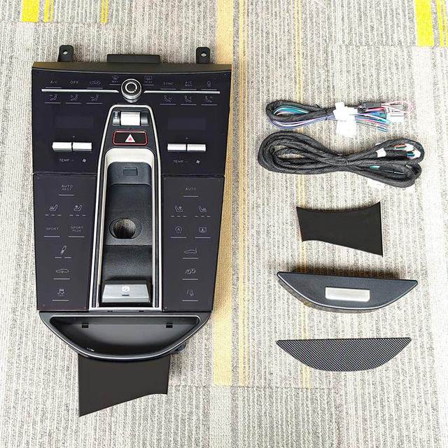 DOS High Quality Car Centre Console Upgrade Automobile Old to New Touch Lcd Saddle Control Panel for Porsche Cayenne 2011-2017