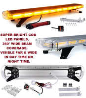 COB LED Flache Stroboskop-Lichtleiste 12V 24V Notfall-Warnleuchte Dach-Blinklicht für LKWs Abschleppfahrzeuge Baufahrzeuge