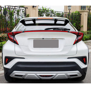 ไฟท้ายกันชนท้ายรถสำหรับ Toyota <span class=keywords><strong>CHR</strong></span> 2016 2017 2018 <span class=keywords><strong>2019</strong></span>ไฟ LED โคมไฟเบรคสะท้อนแสงด้านหลังไฟตัดหมอก - Product Image 1