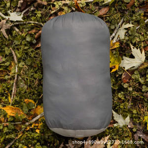 Manta de hamaca para acampar Woqi, gris, 753g, nailon sintético aislante, para hamacas individuales y dobles - Product Image 5