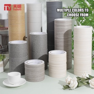 Customised 1mm*21mm <b>PVC</b> Wood ABS Acrylic Edge Banding <b>Strip</b> Self-Adhesive Water Resistant Durable Melamine Tape for Cabinets - Product Image 5