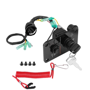 704-82570 Panneau d'interrupteur à clé à moteur unique <span class=keywords><strong>hors</strong></span>-<span class=keywords><strong>bord</strong></span> 704-82570 pour <span class=keywords><strong>Yamaha</strong></span> 704 Assemblage de vis de montage de boîte de commande - Product Image 1