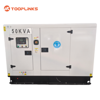 Générateur diesel silencieux avec capot, série 1103A, 50 Kva 40kw, moteur Per-king, alternateur Stamford sans balais, 50hz, fabriqué à Guangzhou