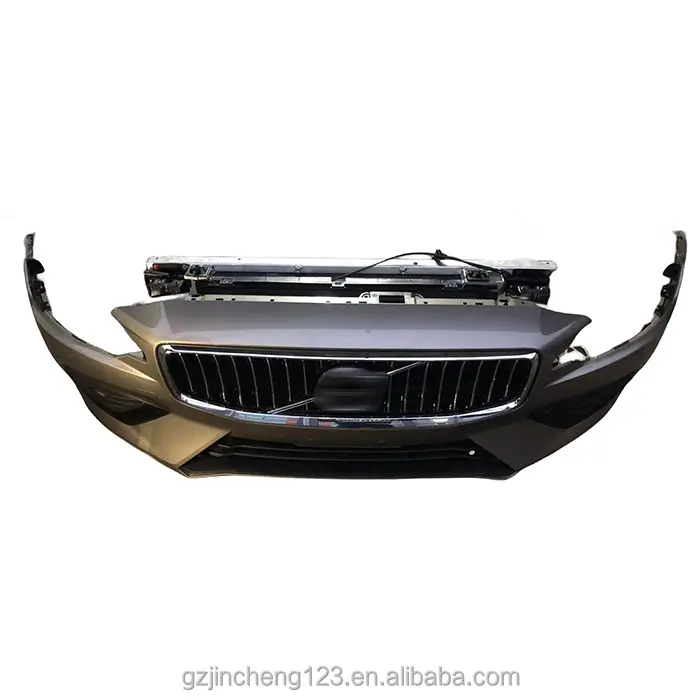 Volvo S60 2020-2023 için otomatik parça komple ön tampon nosecut ön tampon kiti meclisi OE 39822569 39822660