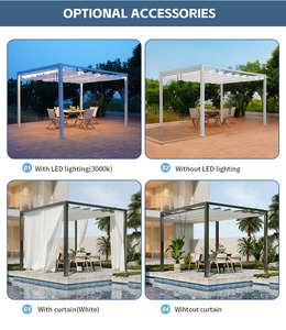 Pare-soleil rétractable auvent <span class=keywords><strong>Pergola</strong></span> couverture <span class=keywords><strong>coulissante</strong></span> vague <span class=keywords><strong>voile</strong></span> <span class=keywords><strong>d</strong></span>'<span class=keywords><strong>ombrage</strong></span> <span class=keywords><strong>pour</strong></span> <span class=keywords><strong>Pergola</strong></span> Patio pont cour Gazebo extérieur - Product Image 5