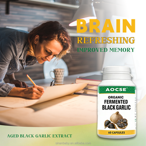 Cápsulas de Extracto de Ajo Negro Envejecido de Marca Privada, Certificadas Halal, con Complejo de Vitamina B para el Apoyo Cerebral y la Memoria - Product Image 4