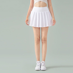 Jupe de tennis et de pickleball pour femmes personnalisée, imprimé coloré, taille élastique courte, plis, style formel pour l'été, tenue de golf et de badminton - Product Image 6
