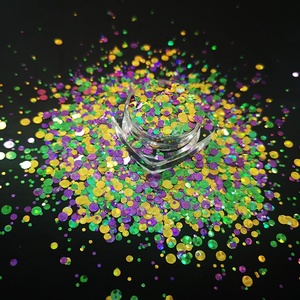 Polyester Long Lanh Để Trang Trí Cốc Vải Cơ Thể Móng Tay - Product Image 4