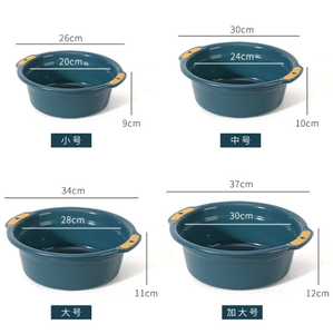 Bassins à <span class=keywords><strong>eau</strong></span> domestiques multifonctionnels en plastique épaissi 2024 – <span class=keywords><strong>Bassin</strong></span> circulaire - Product Image 6