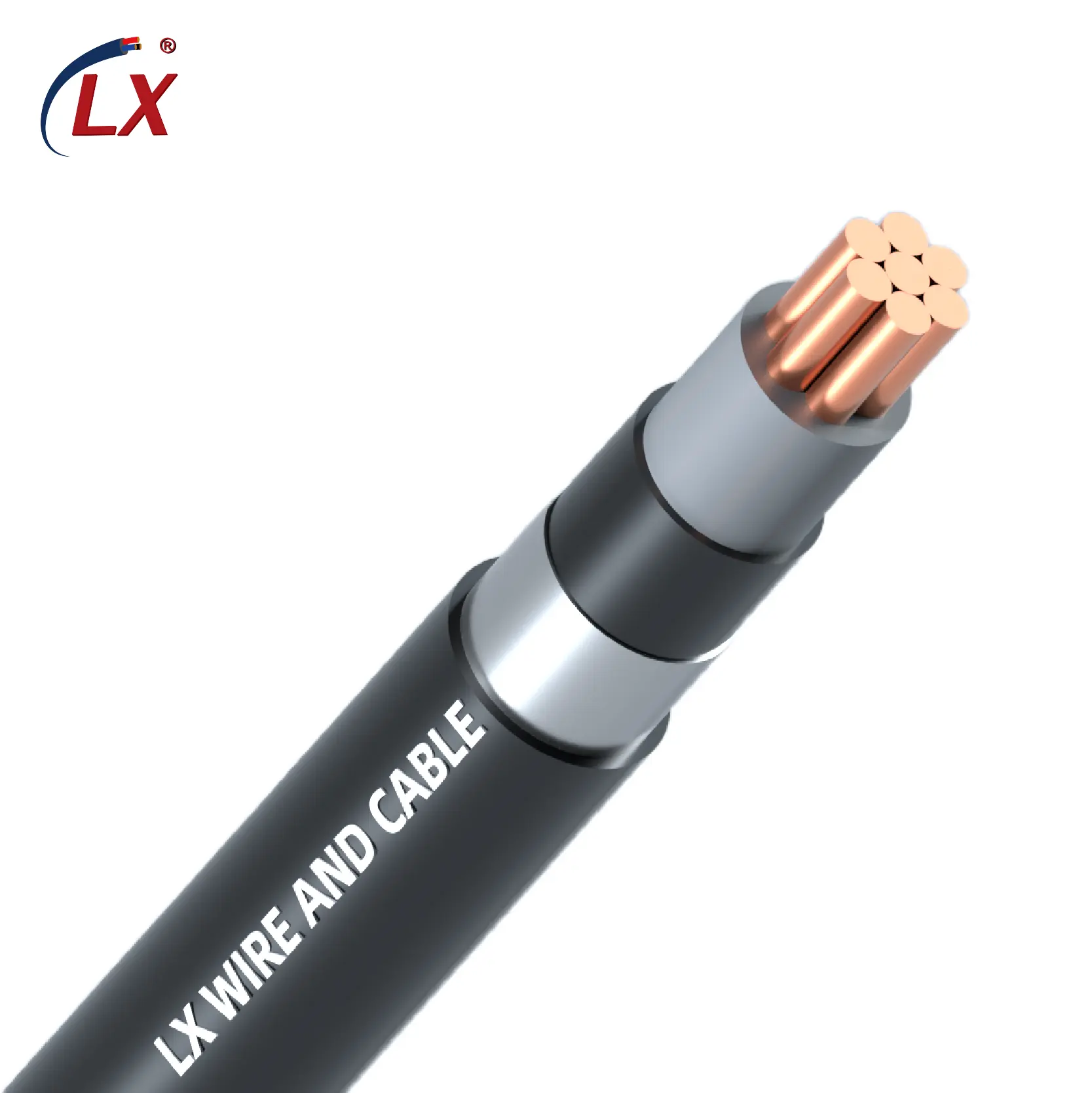 Factory Hot Sale Low Voltage 12awg 3 Phase 4 Wire Underground Copper Core Pvc Insulated Armoured Power Cable