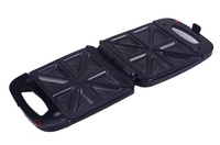 Machine à gaufres, grill et grille-pain 3-en-1 en acier inoxydable, amovible et détachable, certifiée CE CB RoHS LFGB, pour vente en gros et personnalisation
