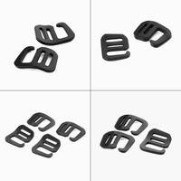 Sangle de sangle courbée personnalisée en aluminium, 15mm, crochet en G, curseur d'échelle ajustable, boucle en métal G, nouveauté