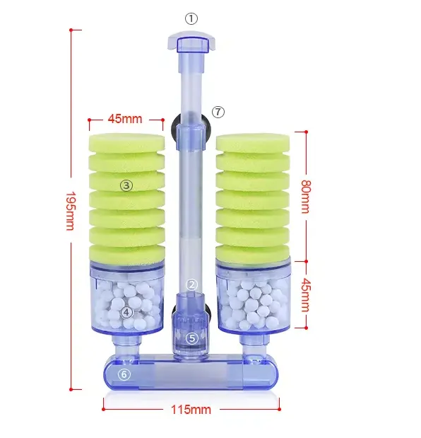 XY-2882 Aquariumfilter Van Professionele Kwaliteit: Creëer Een Ideale Habitat Voor Uw Vissen-Aanbeveling Van Een Expert