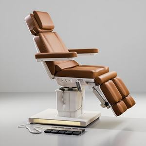 เก้าอี้ทำเล็บเท้าไฟฟ้าแบบหมุนได้ทันสมัยหรูหรา โต๊ะทำทรีทเมนท์สปาเสริมความงาม เตียงนวดหน้า - Product Image 4