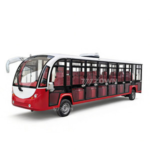 รถบัสไฟฟ้าสำหรับเที่ยวชมเมือง ดีไซน์ทันสมัย 8-23 ที่นั่ง รับประกัน 2 ปี สำหรับใช้งานกลางแจ้งในเมือง มั่นคง ทนทาน - Product Image 5