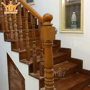 Barandillas <span class=keywords><strong>de</strong></span> <span class=keywords><strong>madera</strong></span> decorativas para escaleras, barandillas <span class=keywords><strong>de</strong></span> interior <span class=keywords><strong>de</strong></span> estilo moderno minimalista - Product Image 1