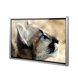 49 55 65 pouces cadre super étroit Android 11 montage mural signalisation numérique Smart <span class=keywords><strong>TV</strong></span> écran LCD lecteurs publicitaires - Product Image 3