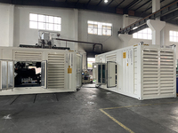 Générateur diesel triphasé silencieux 1250 KVA avec moteur MTU 18V2000G65 ATS 50Hz 1800 tr/min
