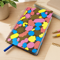Carnet à spirale personnalisé pour étudiants, fabrication de carnets de bureau avec estampage argenté sur mesure