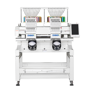 เครื่องปักหมวกอัตโนมัติ DISEN รุ่นใหม่ ระดับมืออาชีพ ความเร็วสูง 1200 รอบต่อนาที ใช้คอมพิวเตอร์ควบคุม 2 หัวปัก - Product Image 6
