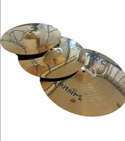 Vansir High Grade Wholesale Practice Cymbal Set Nickel Alloy 14HH+16CR Professional Sound Percussion Instrument for Students