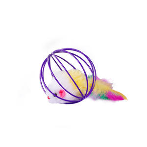 Bâtons interactifs pour chats et balles jouets Outils d'auto-divertissement qui consomment de la force physique Souris Fournitures pour chats - Product Image 1