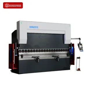 Delem DA69T ระบบควบคุม CNC กดเบรค 175 ตัน/3200 มม.9 แกนไฮดรอลิก CNC กดเบรคเครื่อง