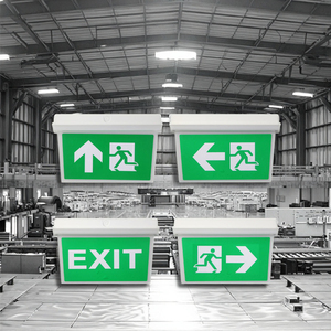 <span class=keywords><strong>Services</strong></span> d'urgence blancs d'usine de lumière de signe de sortie de LED allumant la conception élégante 1:1 marque personnalisable IP65 évalué 3 heures - Product Image 6