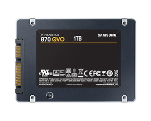 Unidad de estado sólido: 1/CN, 1TB, 870, QVO, SATA, 2,5 ", SSD, 4bit, MLC, 4bit, MLC, AES, 4bit, MLC, AES, 256-bit, controlador MKX - Product Image 1