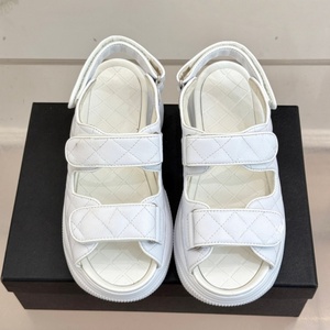 2026 Designer Brand Luxury Beach Slides Summer Spring Black Flat Sandals for <b>Women</b> Wholesale Fashion Ladies Slippers - Product Image 3
