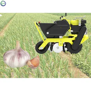 Walking Tractor Garlic Seeder Garlic Sowing Machine Planting Garlic Equipment