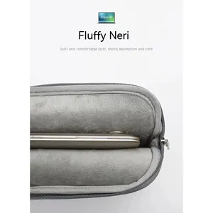 Сумка для ноутбука совместимая с 13/14/15/<span class=keywords><strong>16</strong></span> дюймов MacBook Air Mac Pro M1 Поверхностная сумка для компьютера Dell <span class=keywords><strong>HP</strong></span> с карманом - Product Image 2