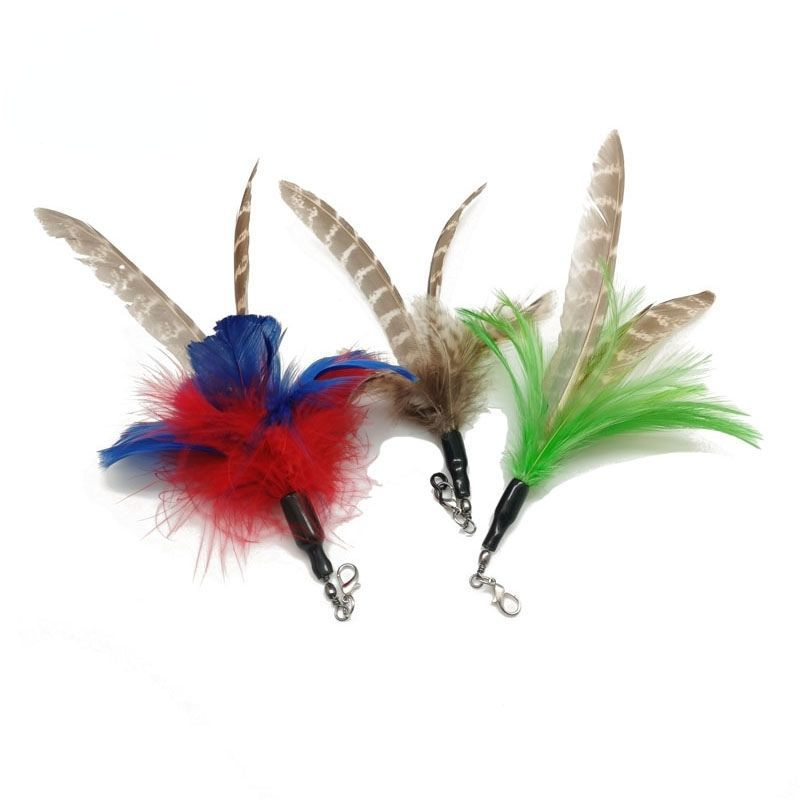 Tête de plume tournante en trois pièces-Coloré