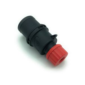 Prise industrielle Cee 3P+T 16A 380-415V IP44 Gris Plastique Standard avec mise à la terre - Product Image 4