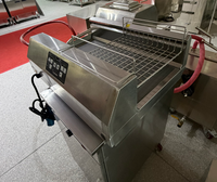 Vitrine chauffante commerciale à circulation d'air chaud pour pommes de terre torsadées, idéale pour hôtels et restaurants