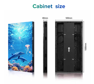 Pantalla LED interactiva digital P3.9 P4.8 para pista de baile con soporte para discotecas, juegos de baile, escenarios y presentaciones de video. - Product Image 1