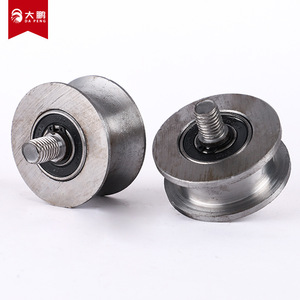 รอกเหล็กฉากดาเพง แบริ่งเหล็กหล่อ 115 สำหรับรางเหล็กไอ-บีม - Product Image 1