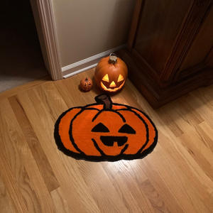 <span class=keywords><strong>Tappeti</strong></span> Moderni XinLan Economici e Lavabili per Esterni, <span class=keywords><strong>Tappeti</strong></span> Morbidi a Forma di Zucca di Halloween per Soggiorno - Product Image 5